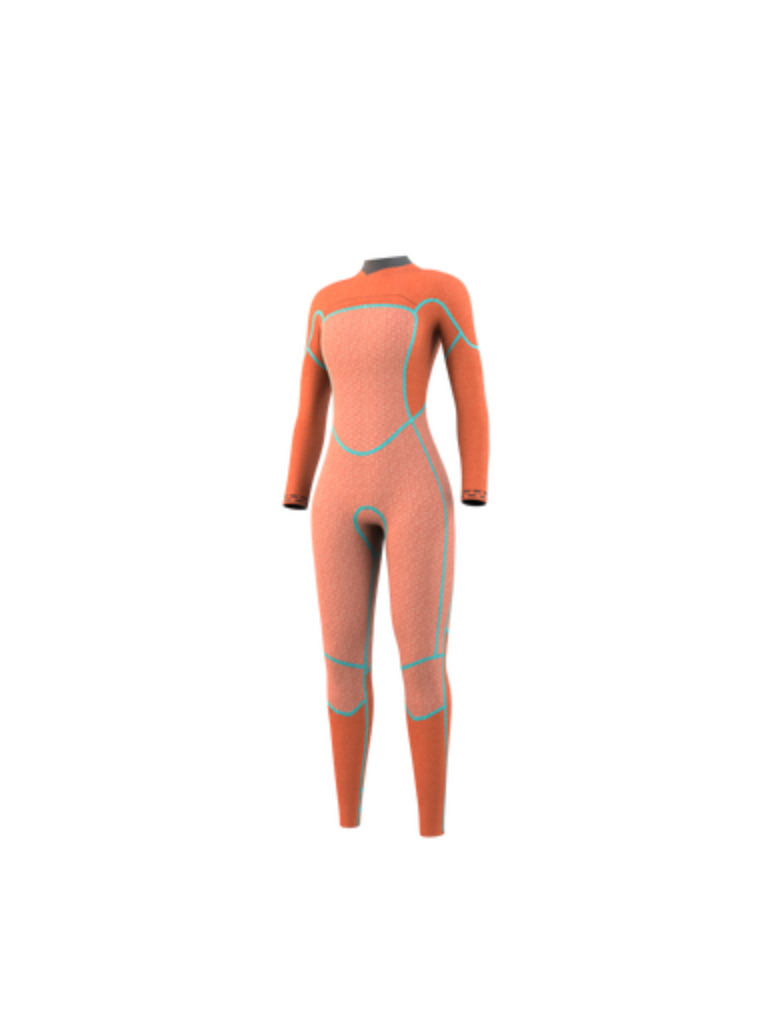 GEM FULLSUIT 5.4 MM DOUBLE FZIP MUJER